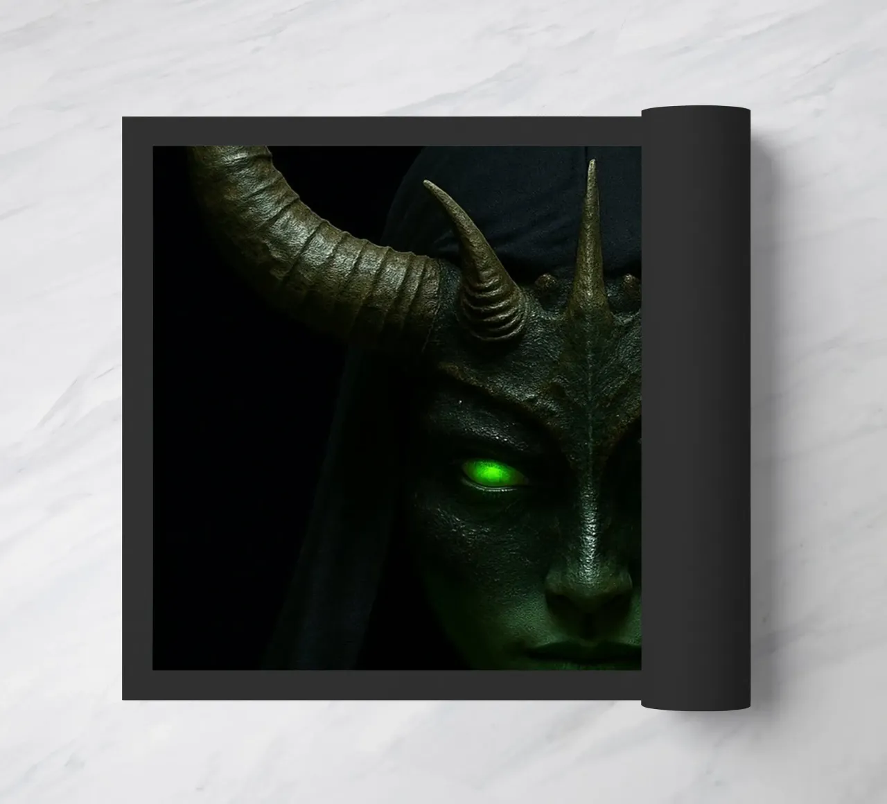 devil nun doormat by Rawghenee