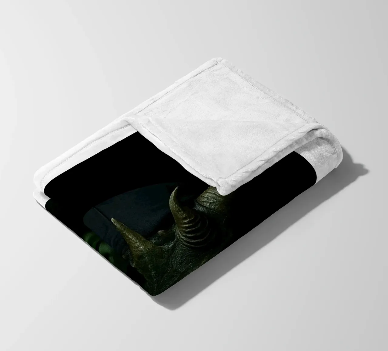 devil nun fleece blanket by Rawghenee