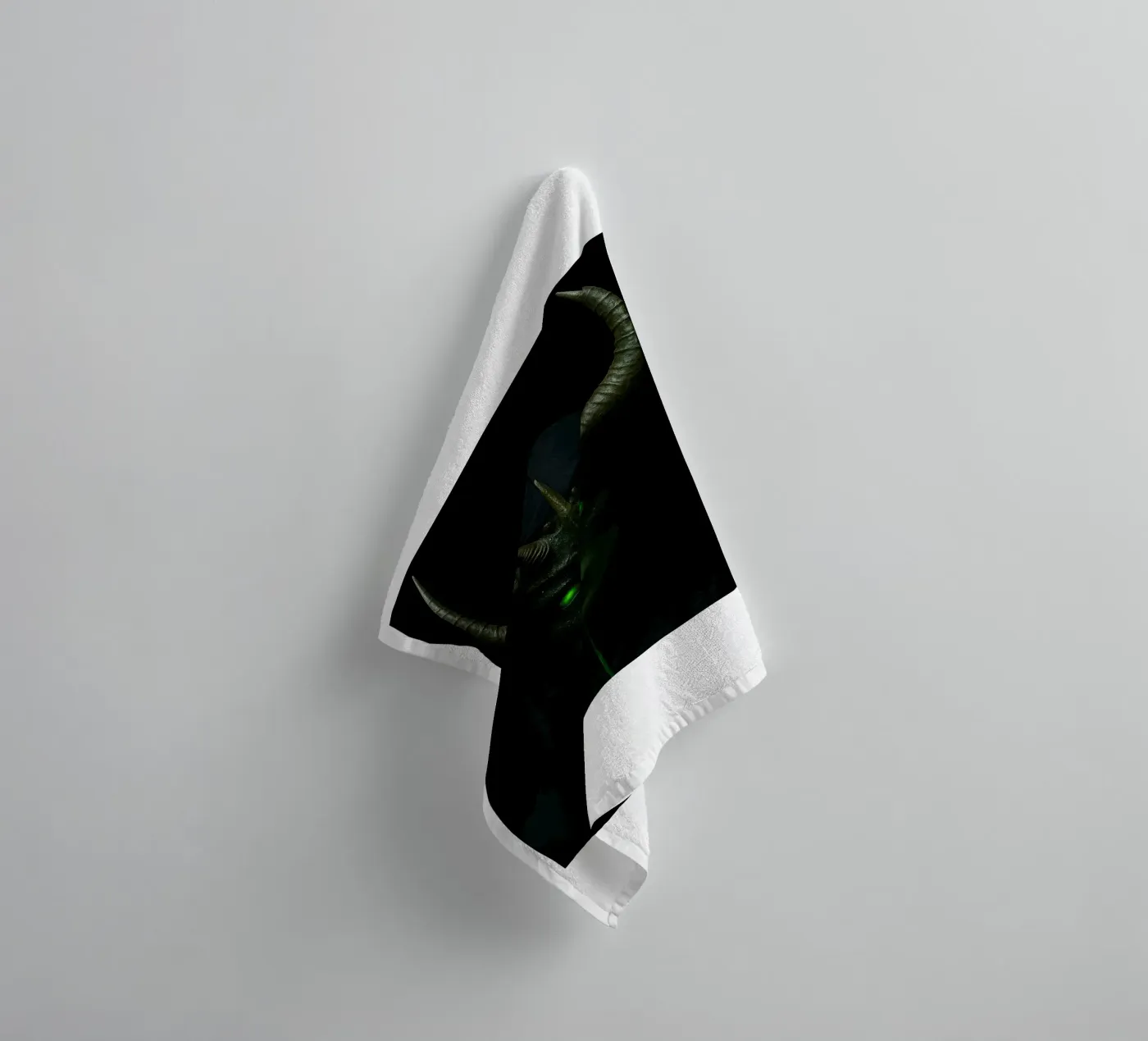 devil nun towel by Rawghenee