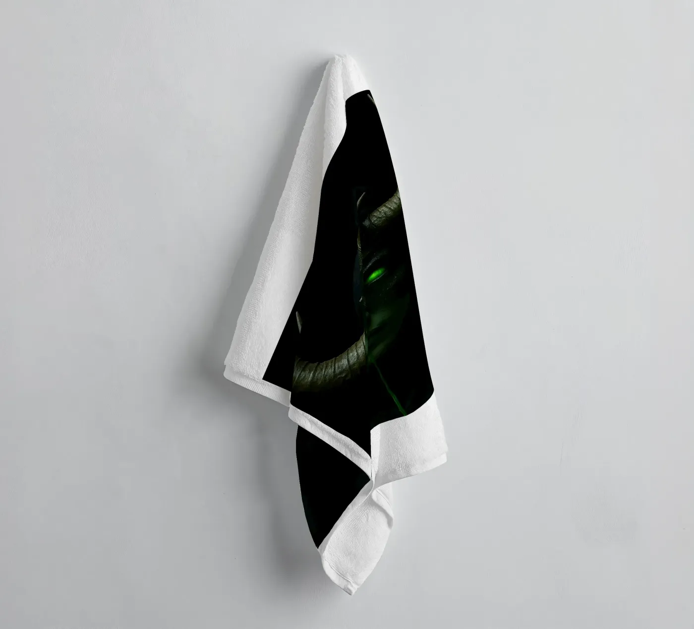 devil nun towel by Rawghenee