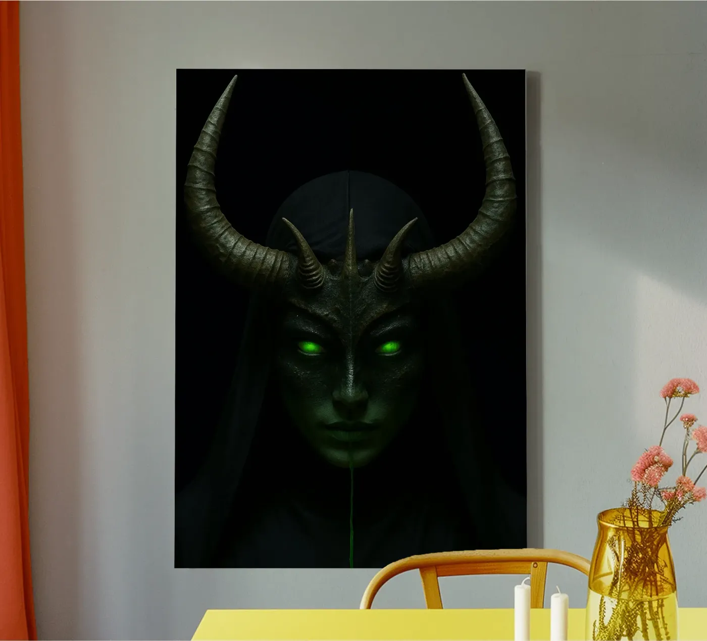 nonne diabolique toile de Rawghenee