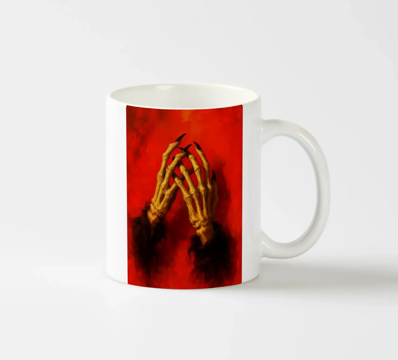 Mano artigliata di Dracula tazza in ceramica da Rawghenee