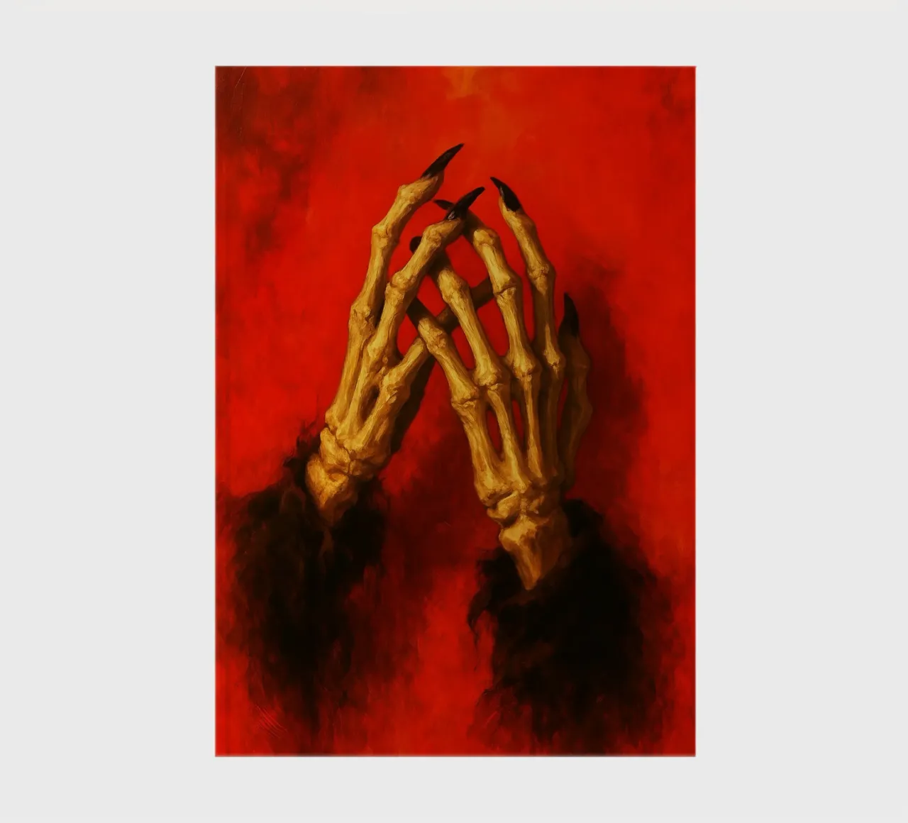 Dracula Clawed Hand notebook by Rawghenee