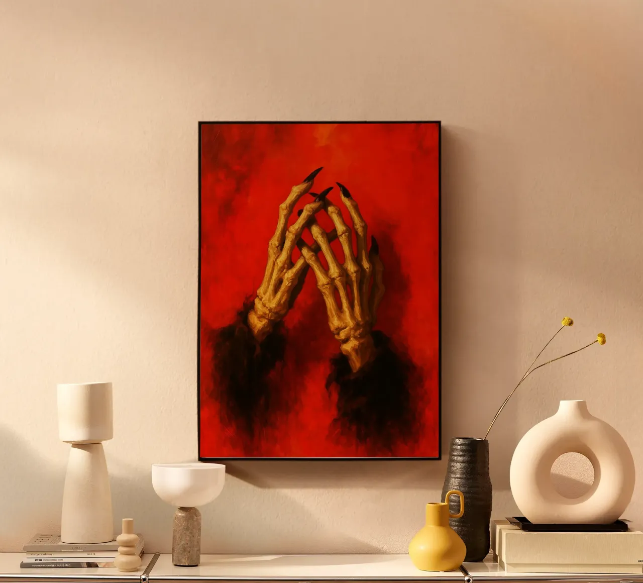 Mano artigliata di Dracula plexiglass da Rawghenee