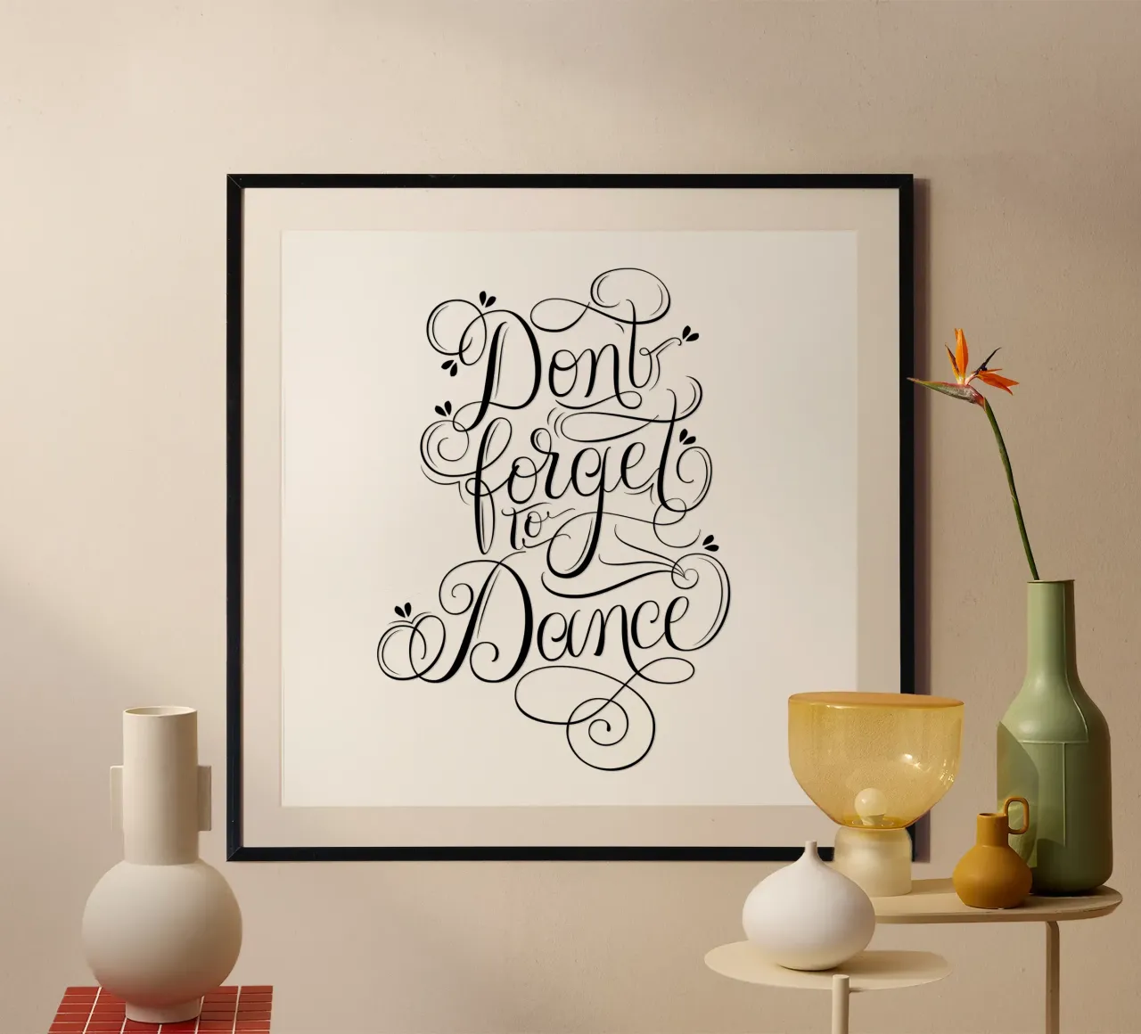 Non dimenticate di ballare. Danzare attraverso la vita. carta hahnemühle da CalliLetters