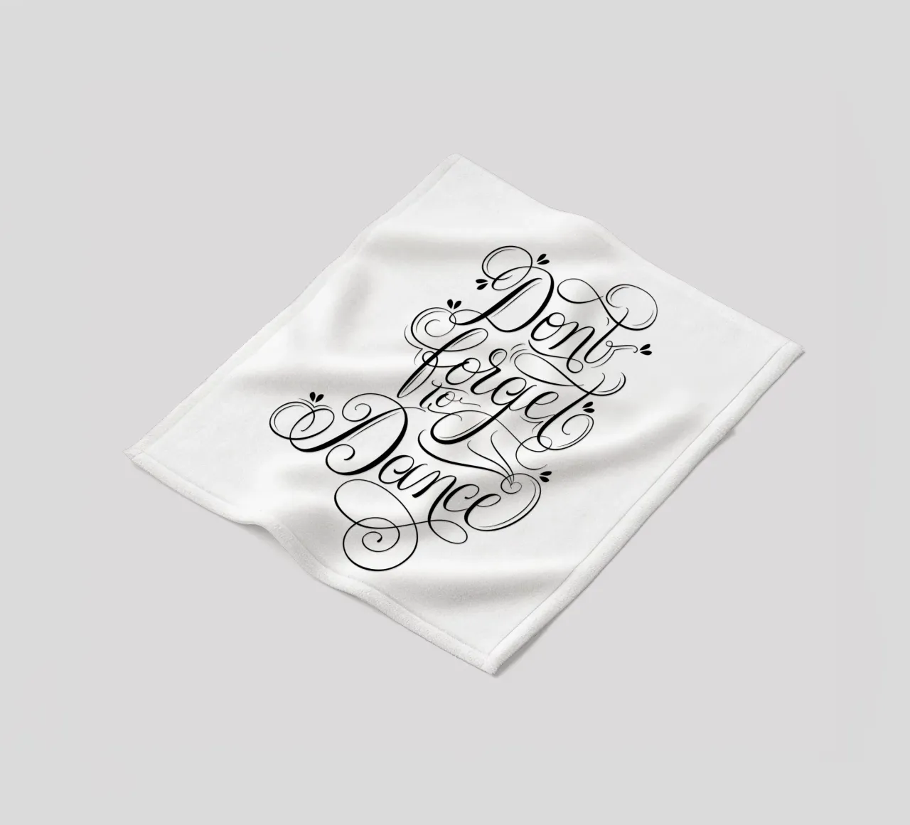 Non dimenticate di ballare. Danzare attraverso la vita. coperta in pile da CalliLetters