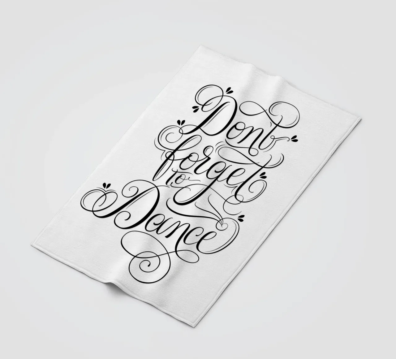 Non dimenticate di ballare. Danzare attraverso la vita. coperta in pile da CalliLetters