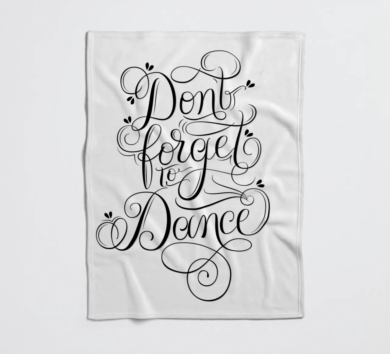 Non dimenticate di ballare. Danzare attraverso la vita. coperta in pile da CalliLetters