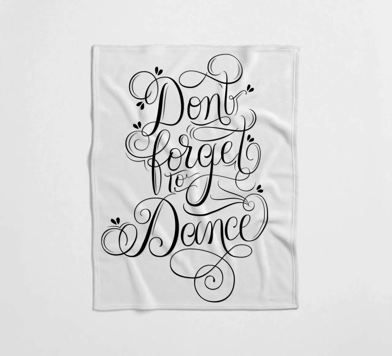 Non dimenticate di ballare. Danzare attraverso la vita. coperta in pile da CalliLetters
