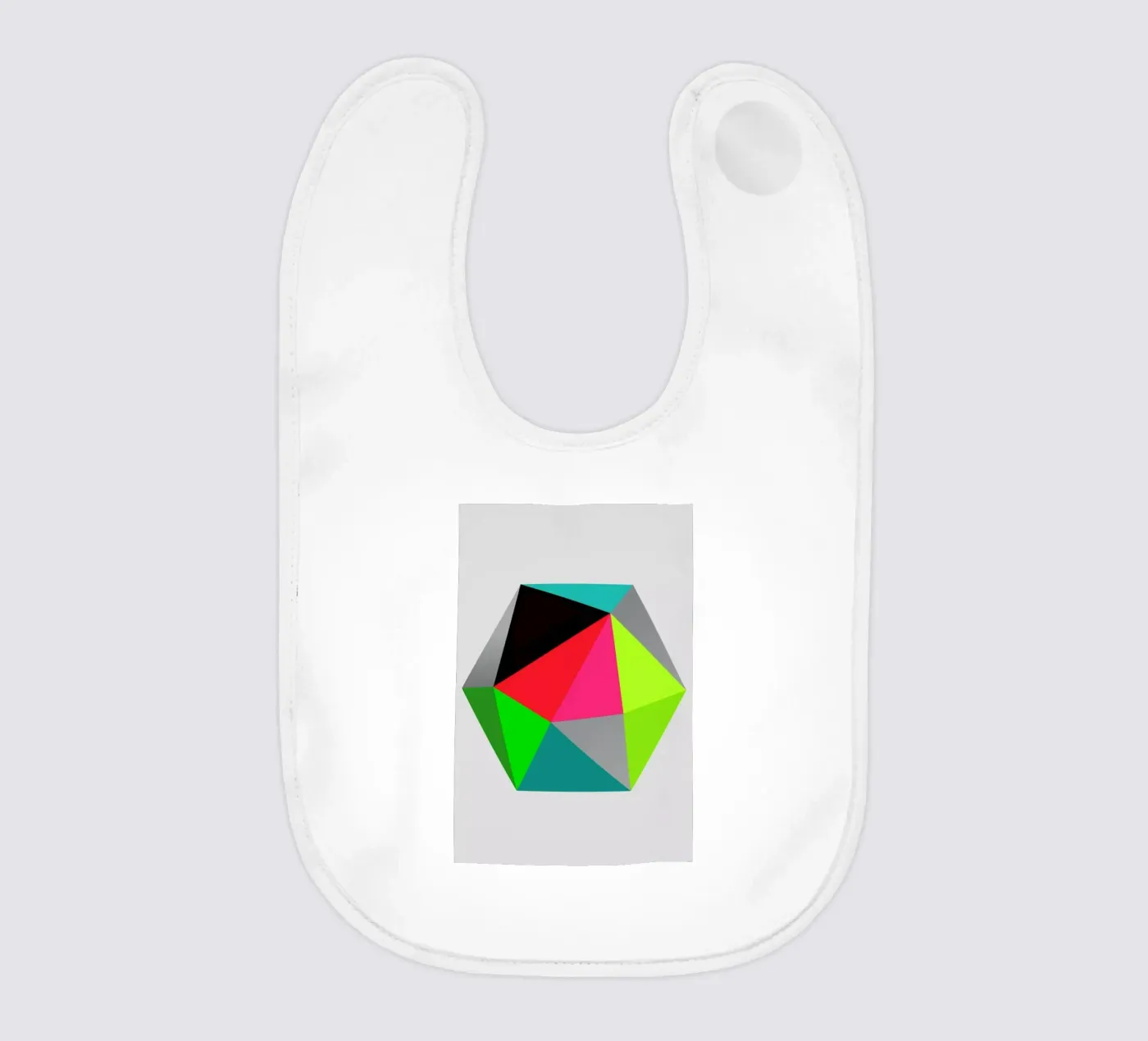 Hex 3 baby bib by Three Of The Possessed