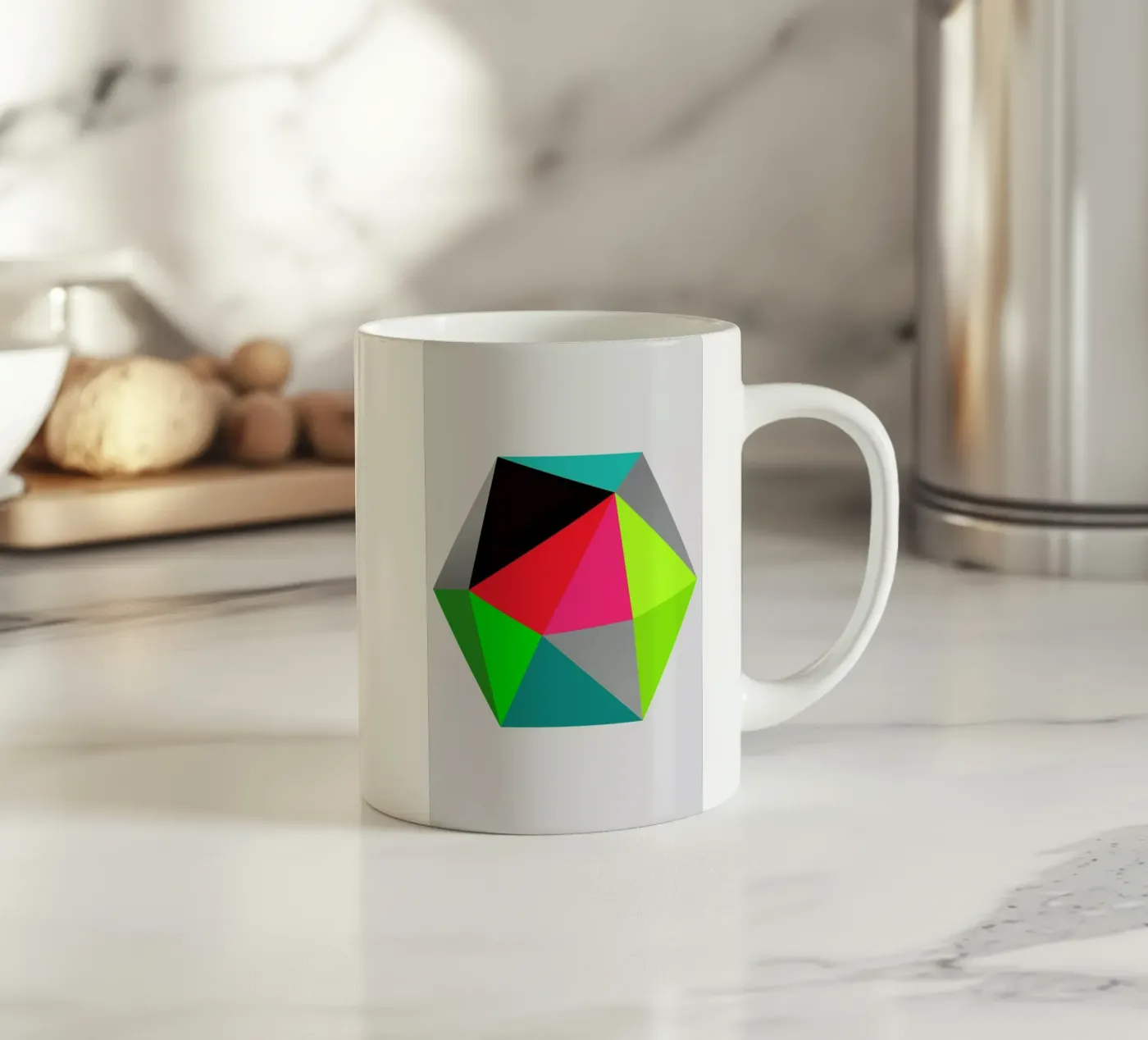 Hex 3 ceramic mug by Three Of The Possessed