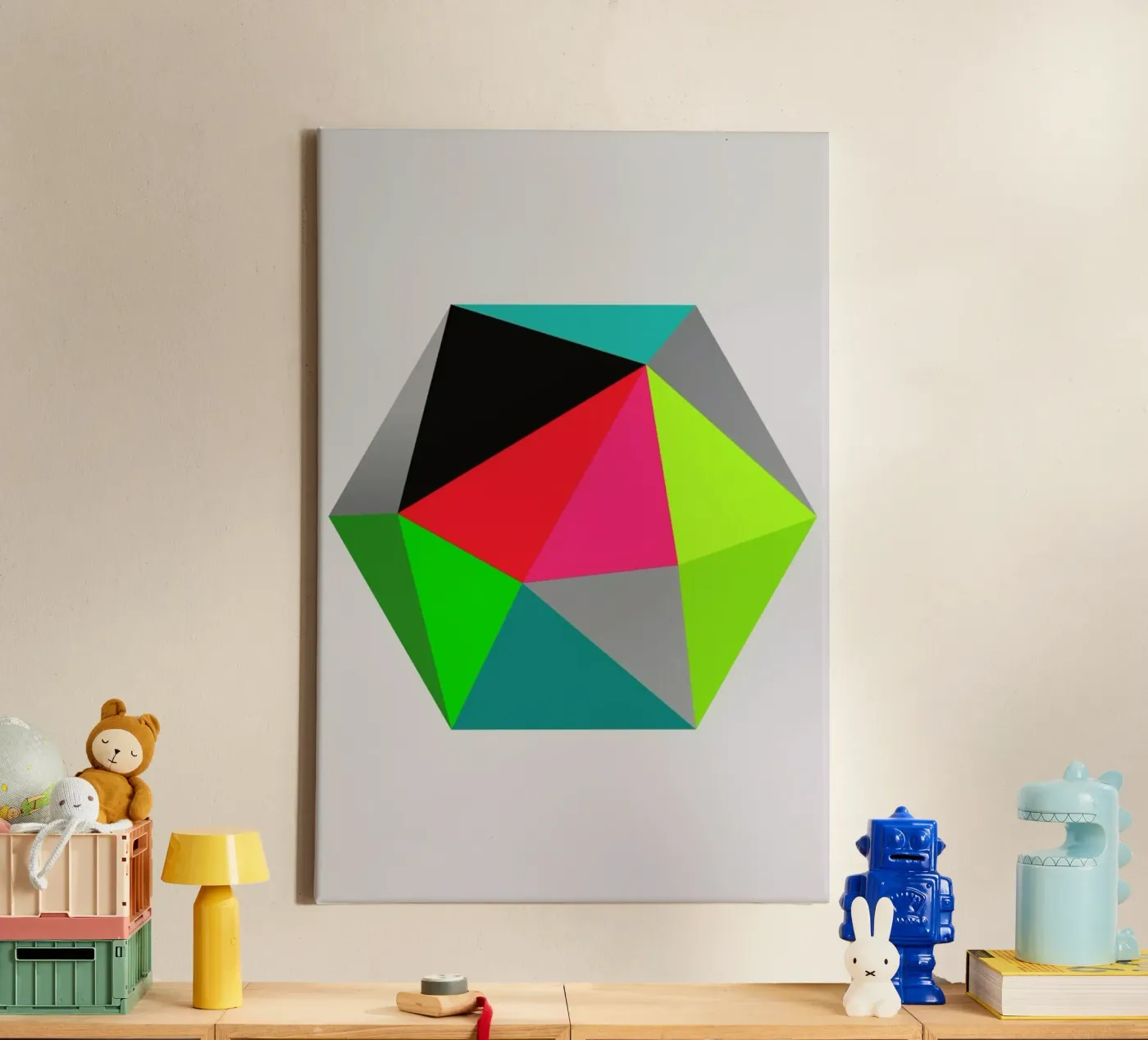 Hex 3 canvas by Three Of The Possessed