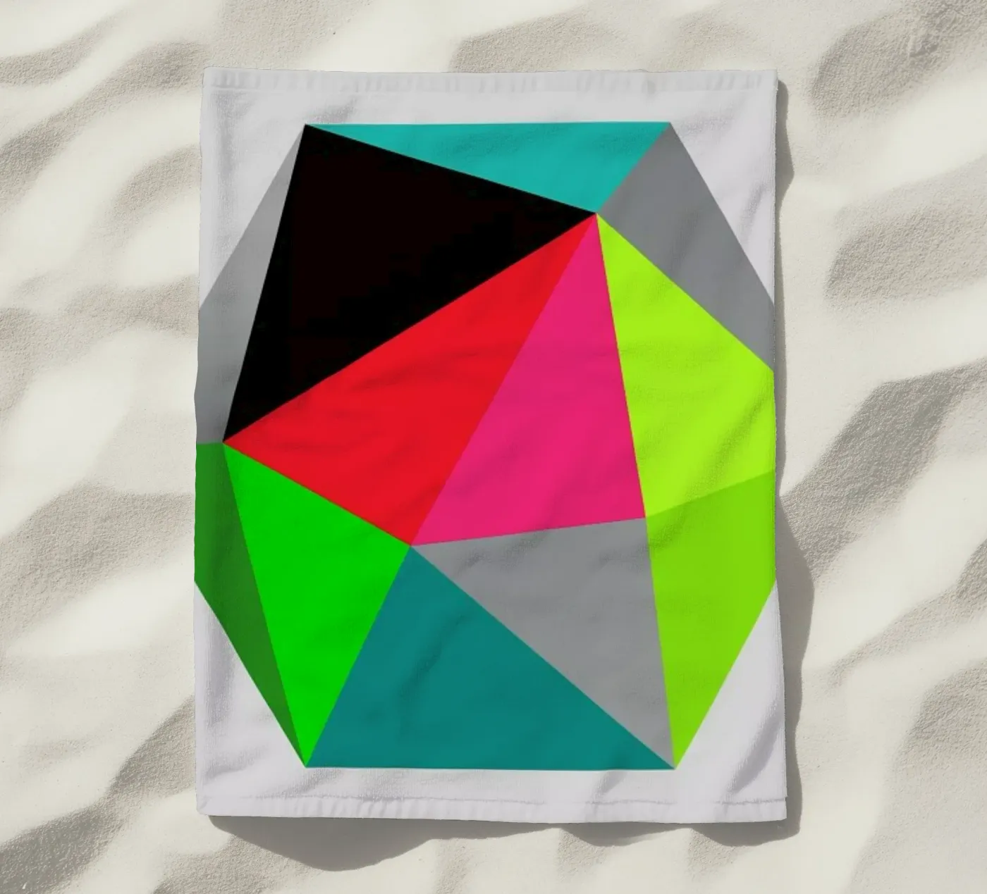 Hex 3 serviette de plage de Three Of The Possessed