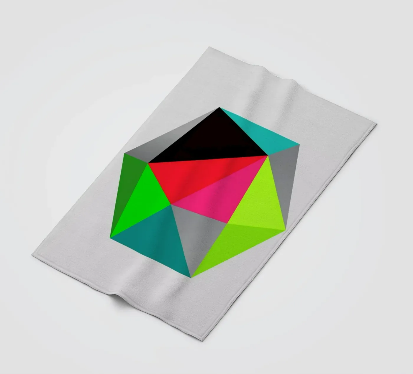 Hex 3 fleece blanket by Three Of The Possessed