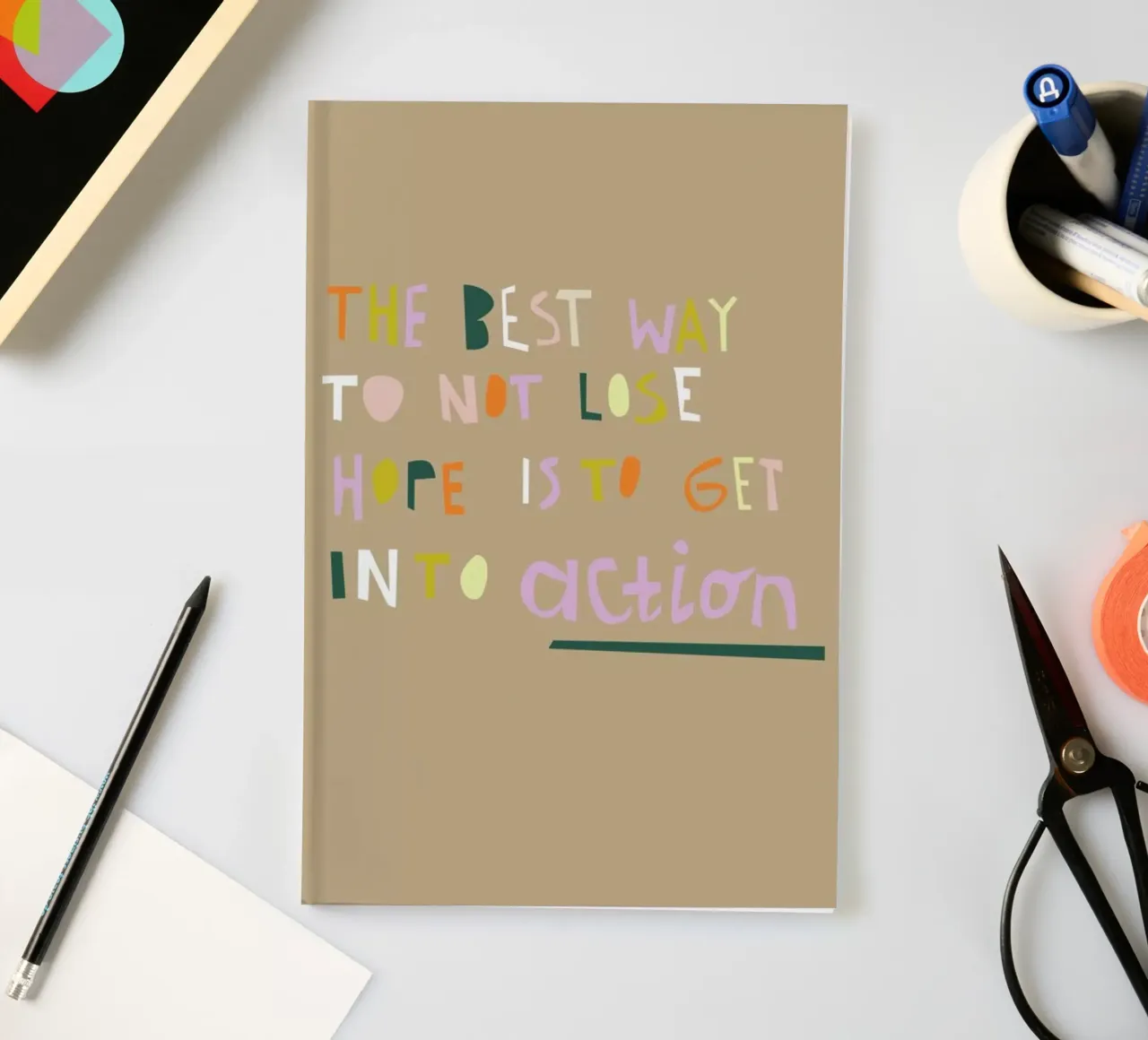 The Best Way notebook by Helena Ravenne