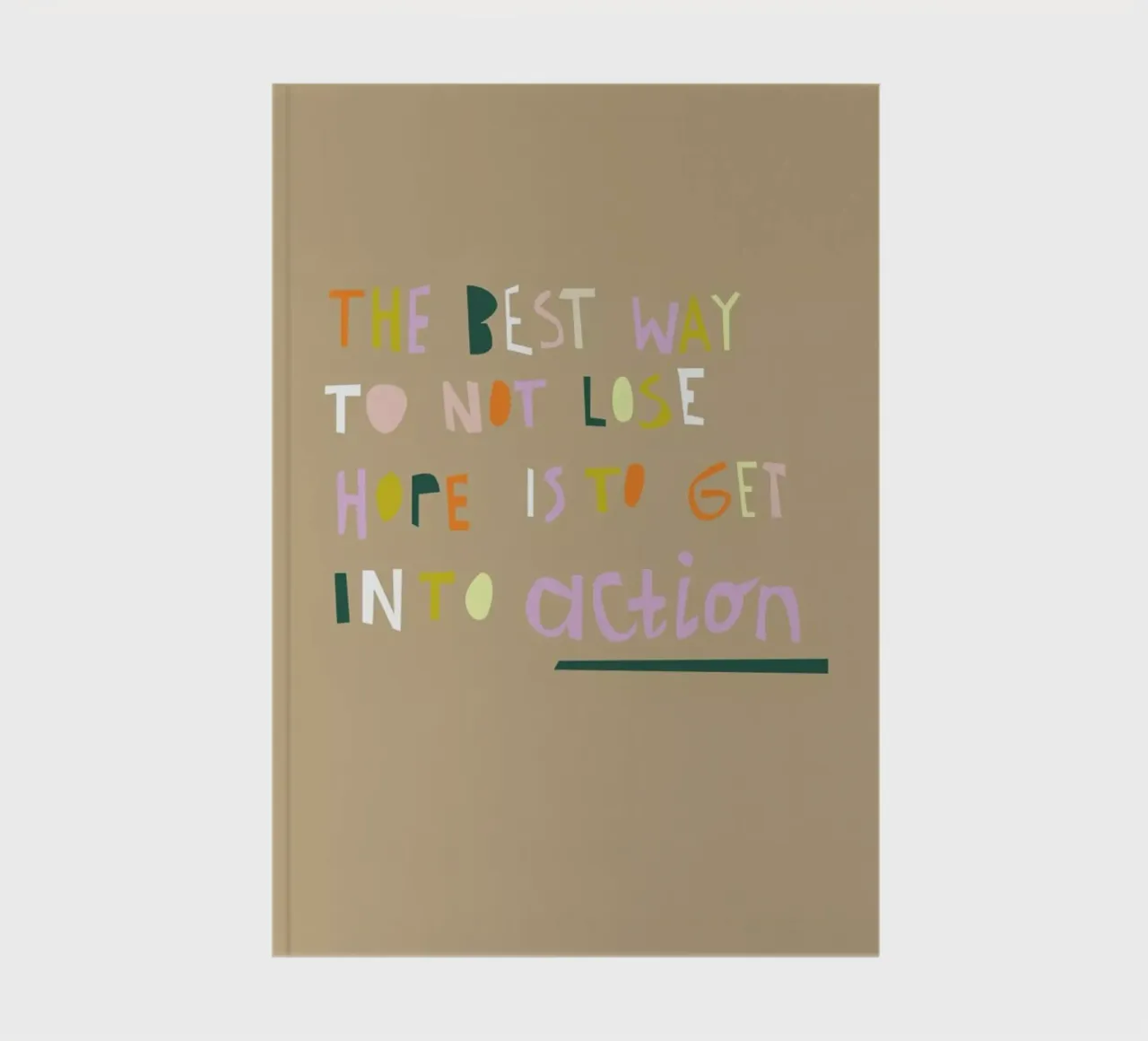The Best Way notebook by Helena Ravenne