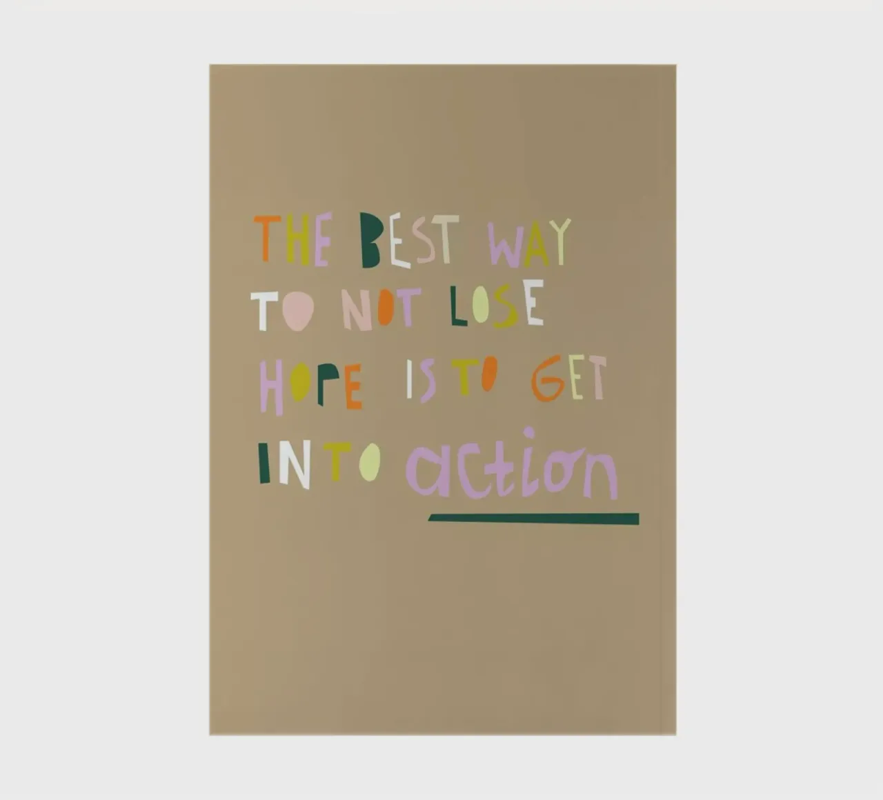 The Best Way notebook by Helena Ravenne