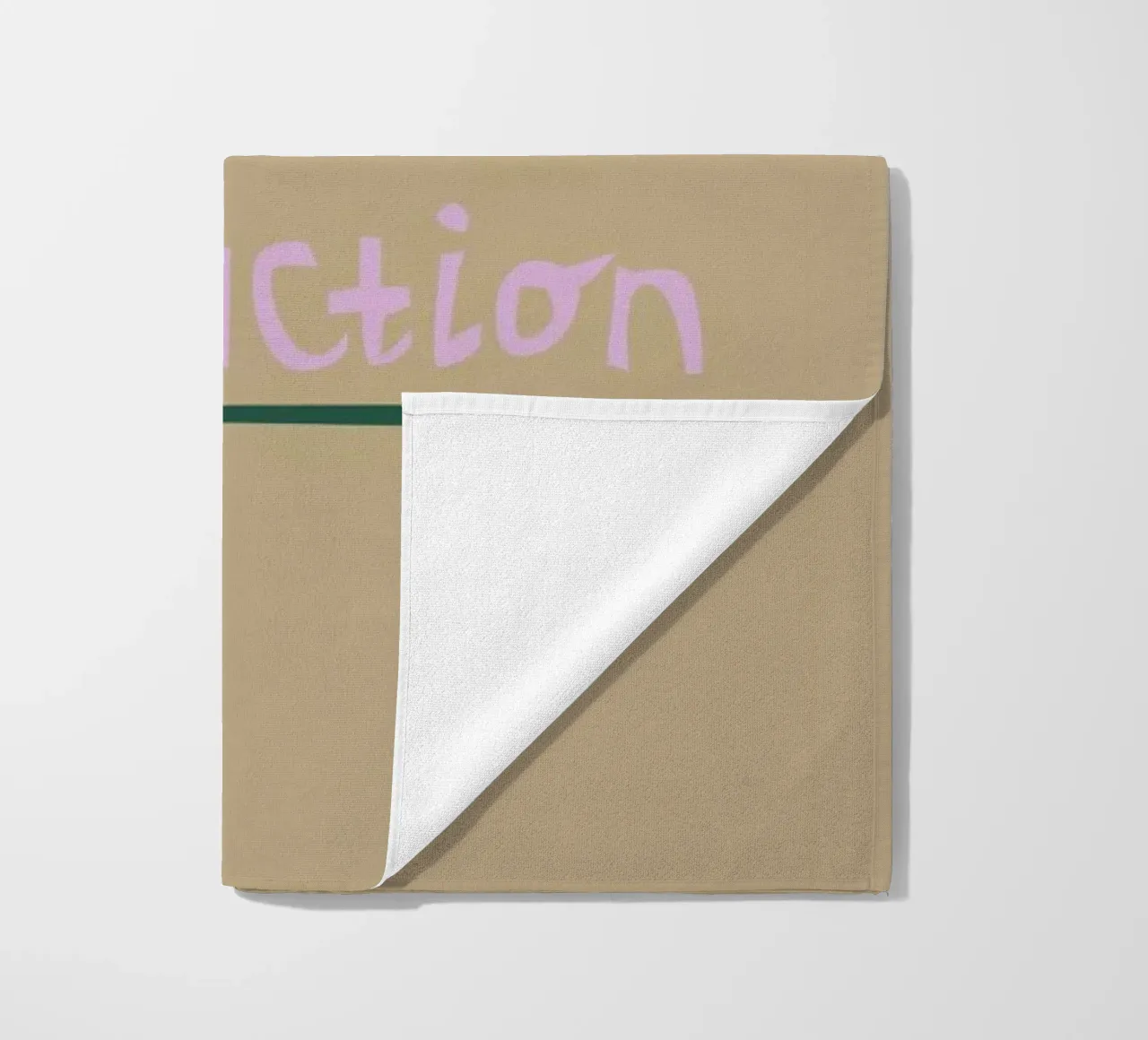 The Best Way beach towel by Helena Ravenne
