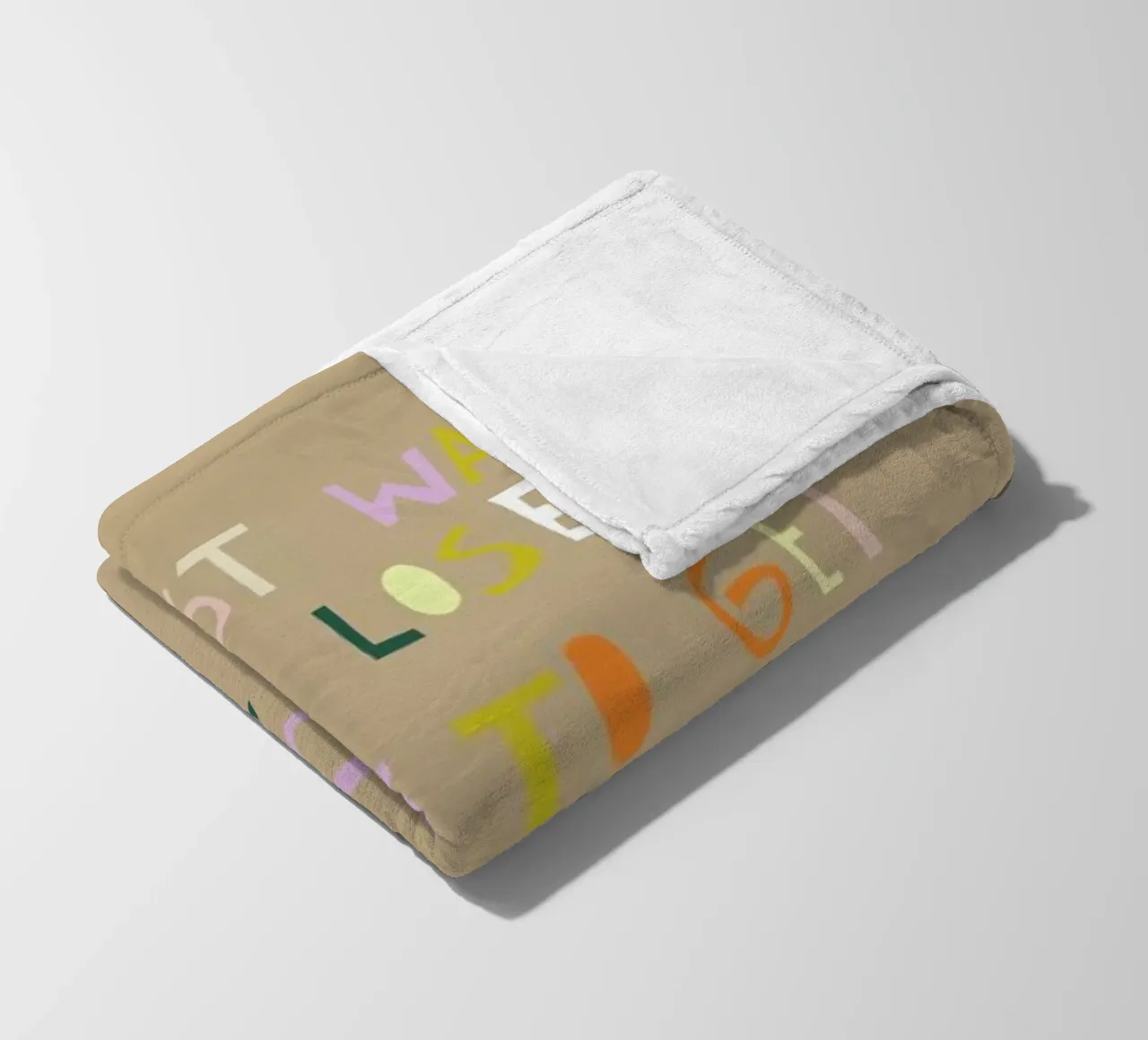 The Best Way coperta in pile da Helena Ravenne