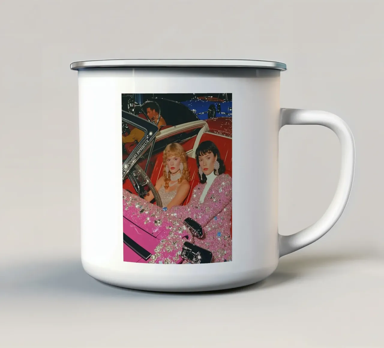 Dangerous women and diamonds tazza in smalto da heaventrain