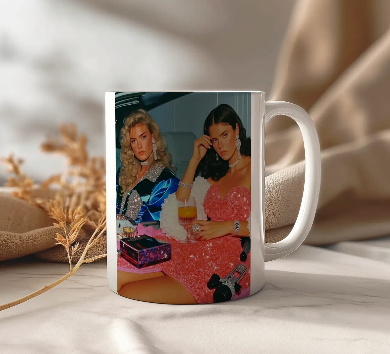 Dangerous women and diamonds tazza in ceramica da heaventrain