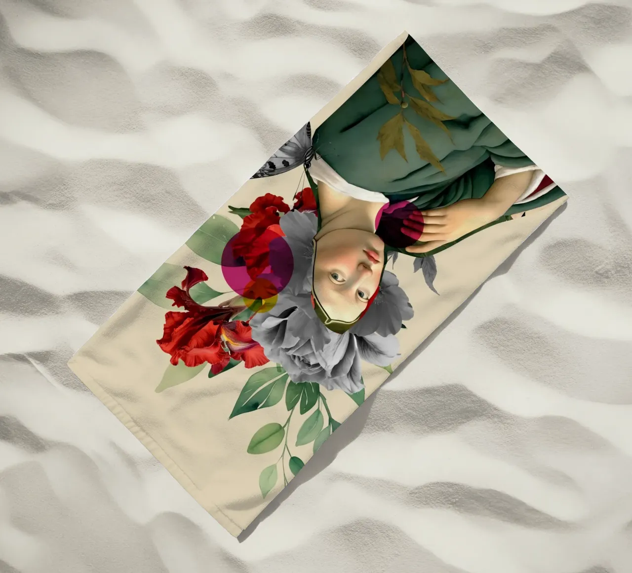 The Silent Muse in Bloom telo mare da Indigo Rain