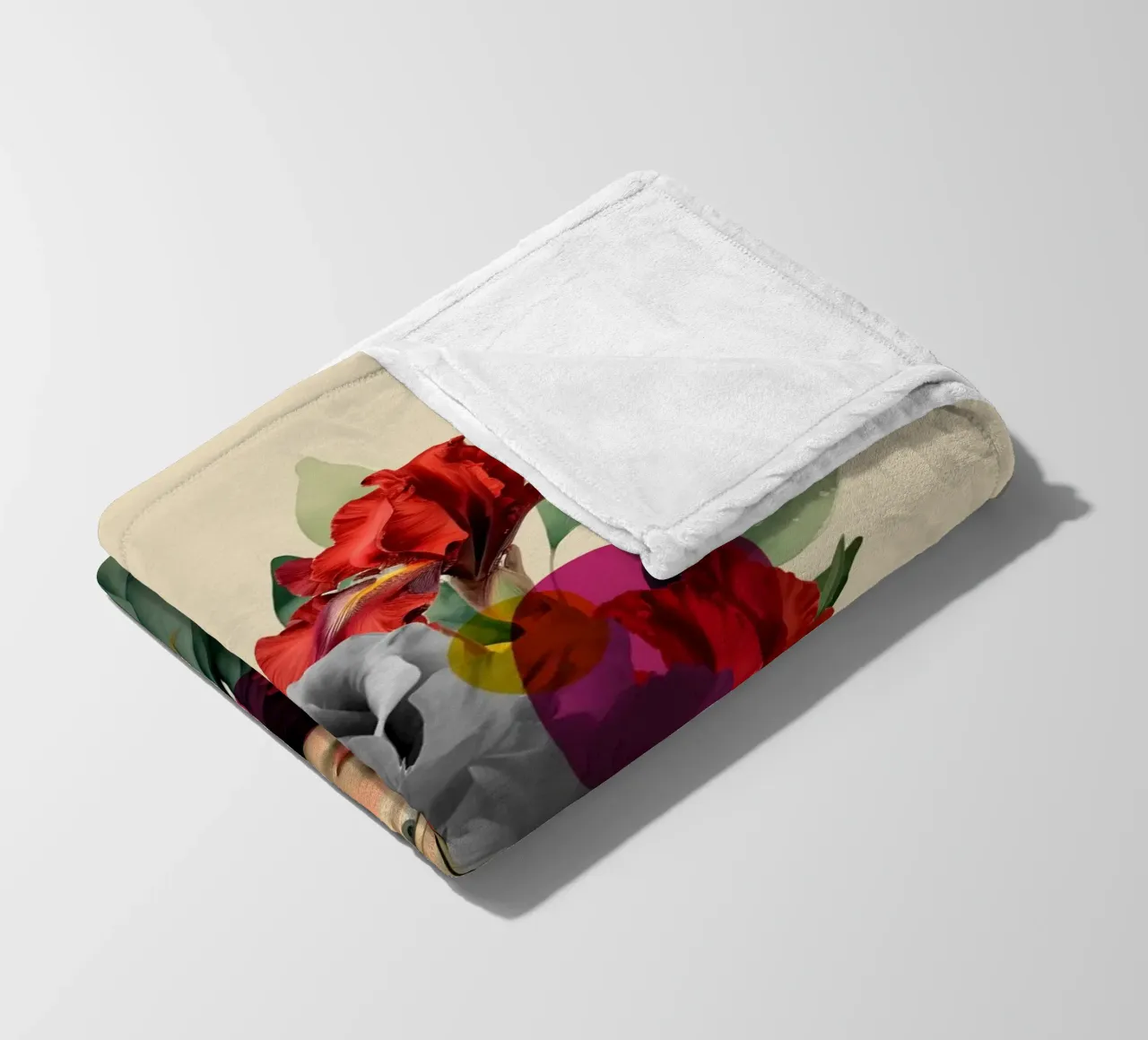 The Silent Muse in Bloom coperta in pile da Indigo Rain