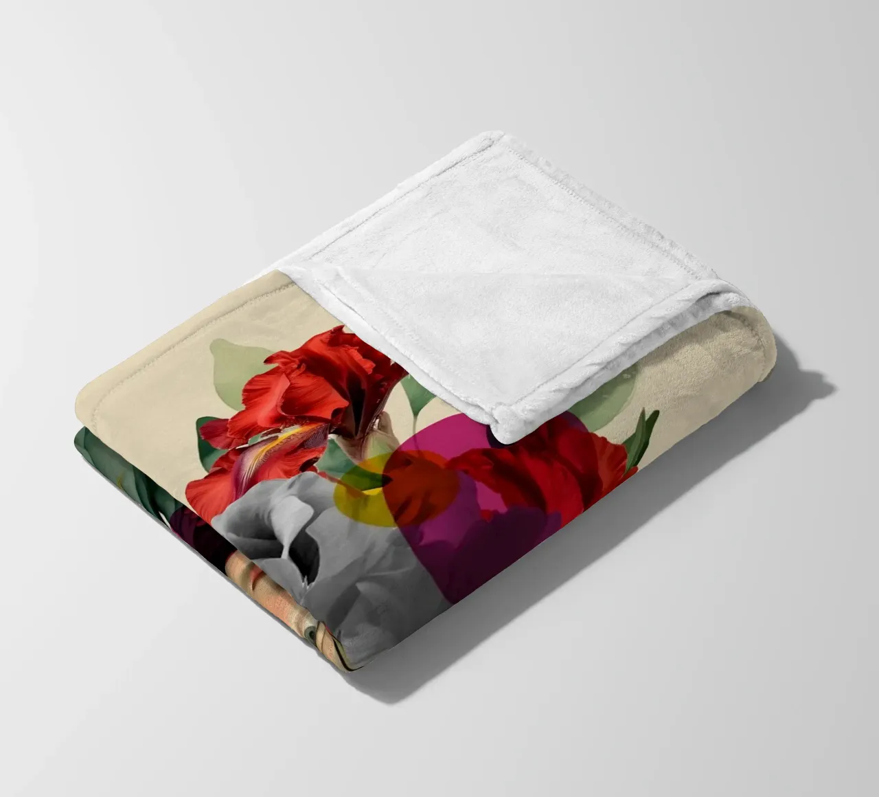 The Silent Muse in Bloom coperta in pile da Indigo Rain