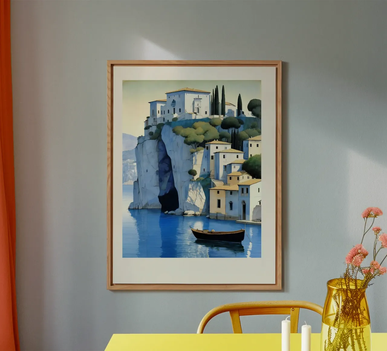 Mediterranean Reverie alluminio dibond da Indigo Rain