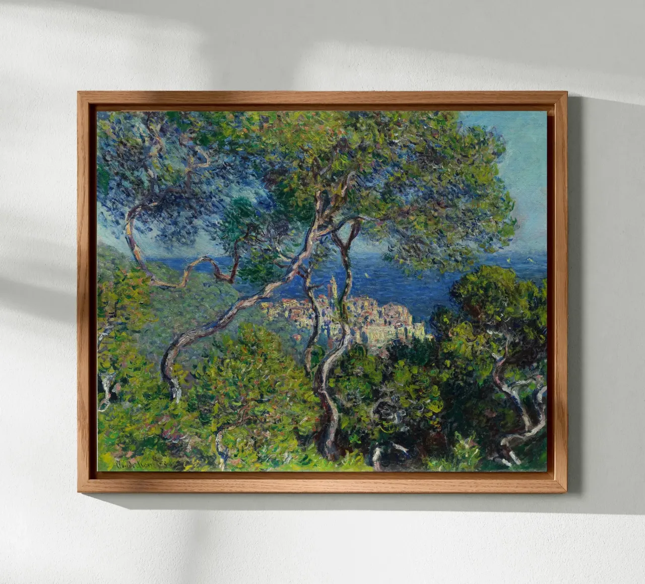 Claude Monet - Bordighera (1884) alluminio dibond da Wirla