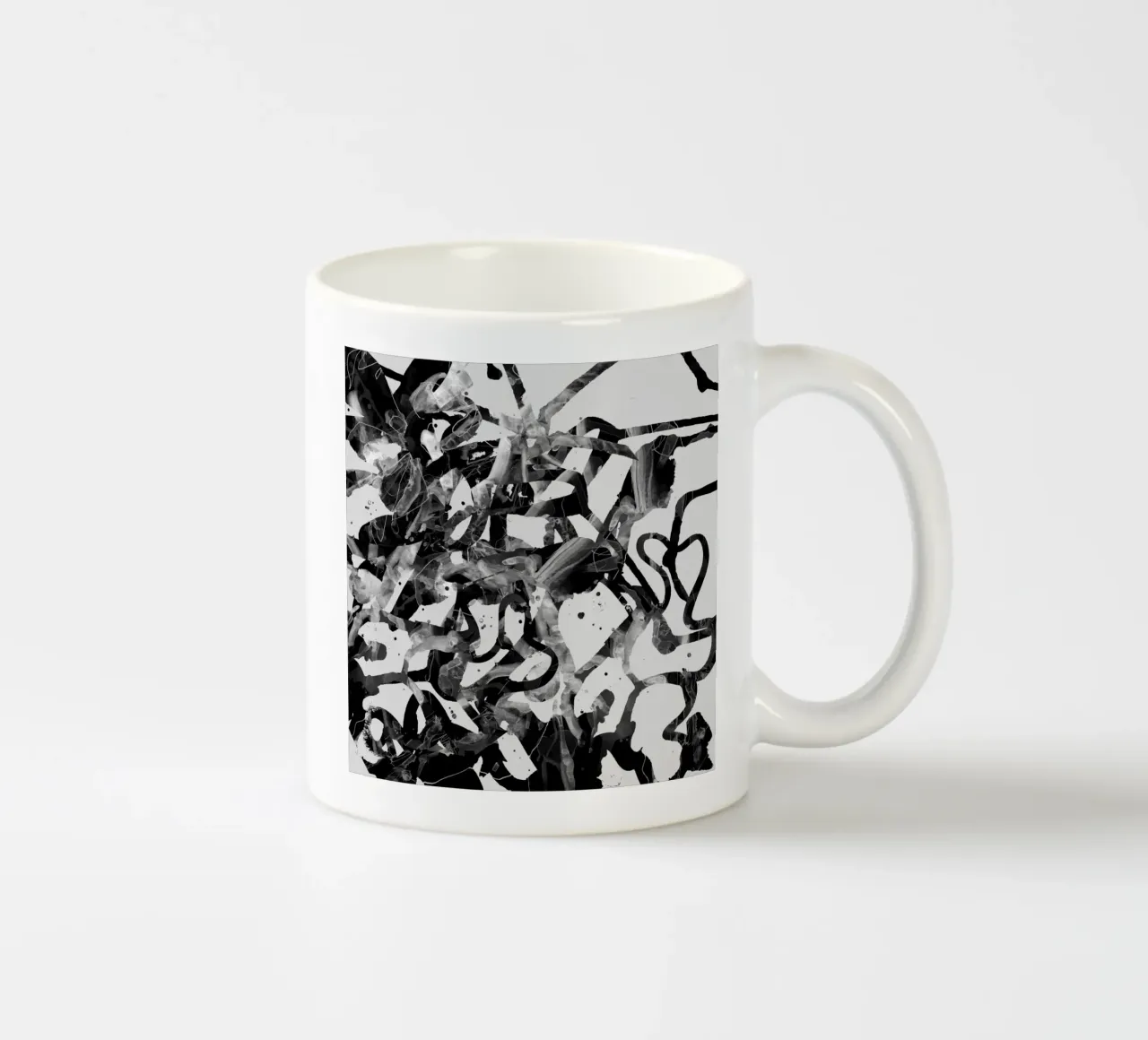 strisce tazza in ceramica da Giulio Iurissevich
