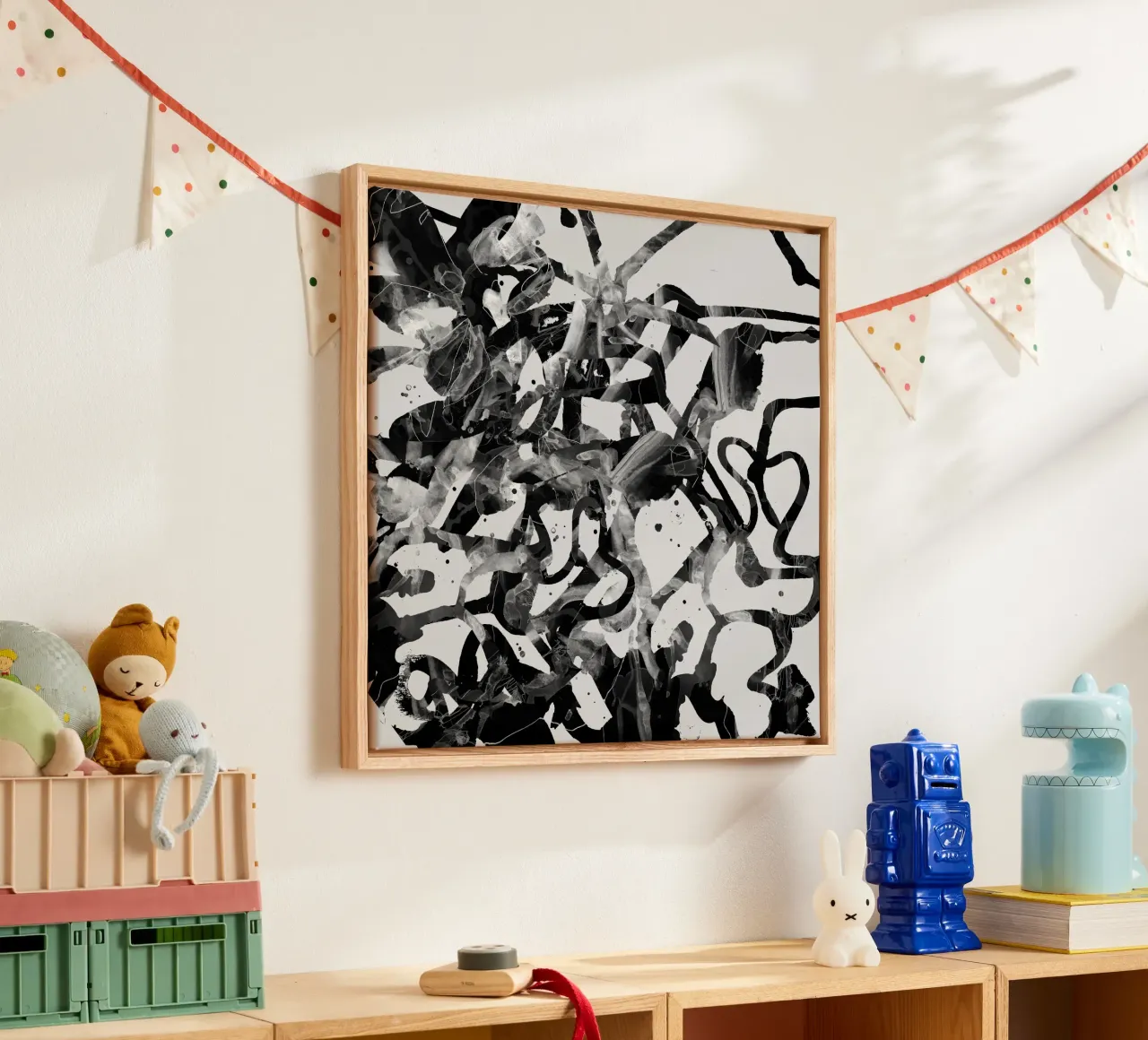 stripes canvas by Giulio Iurissevich