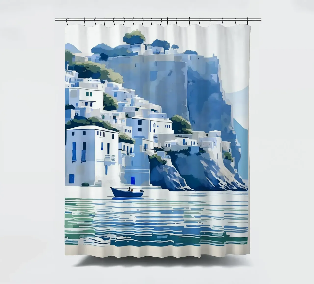 Silent Shores tenda da doccia da Indigo Rain