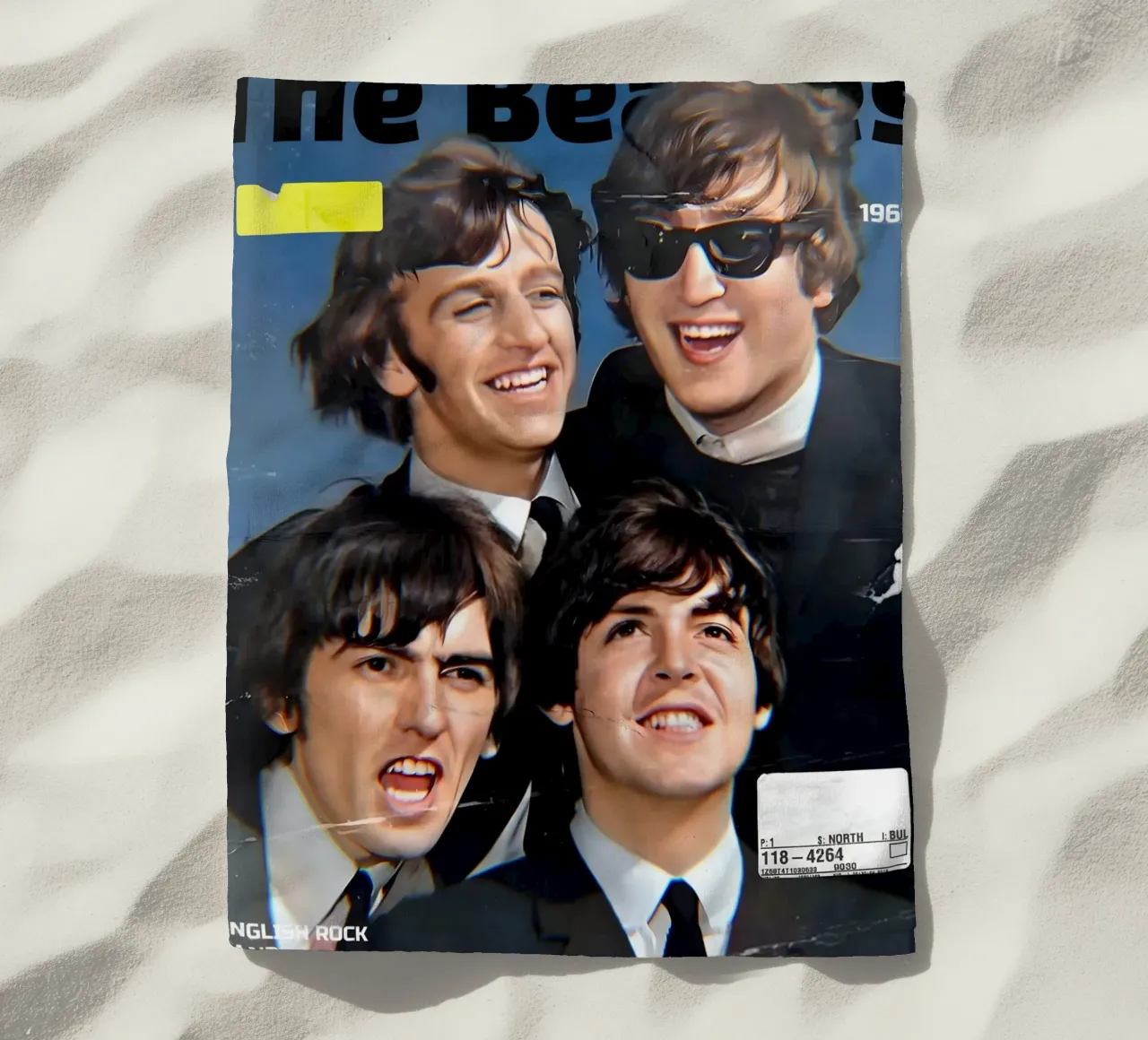 The Beatles 90s telo mare da Low poly art