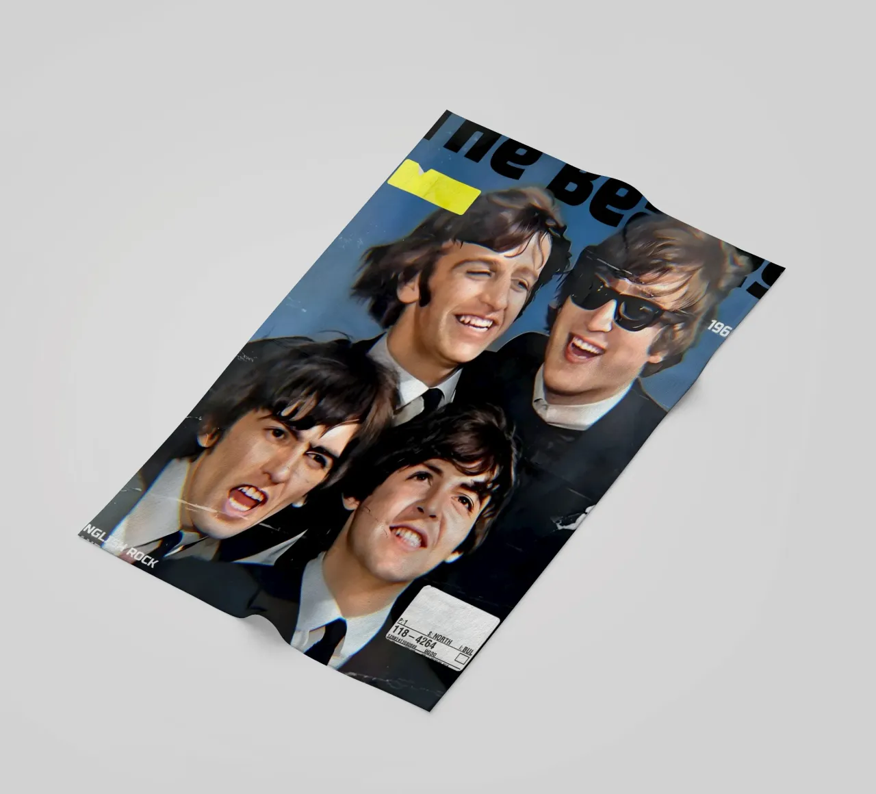 The Beatles 90s telo mare da Low poly art