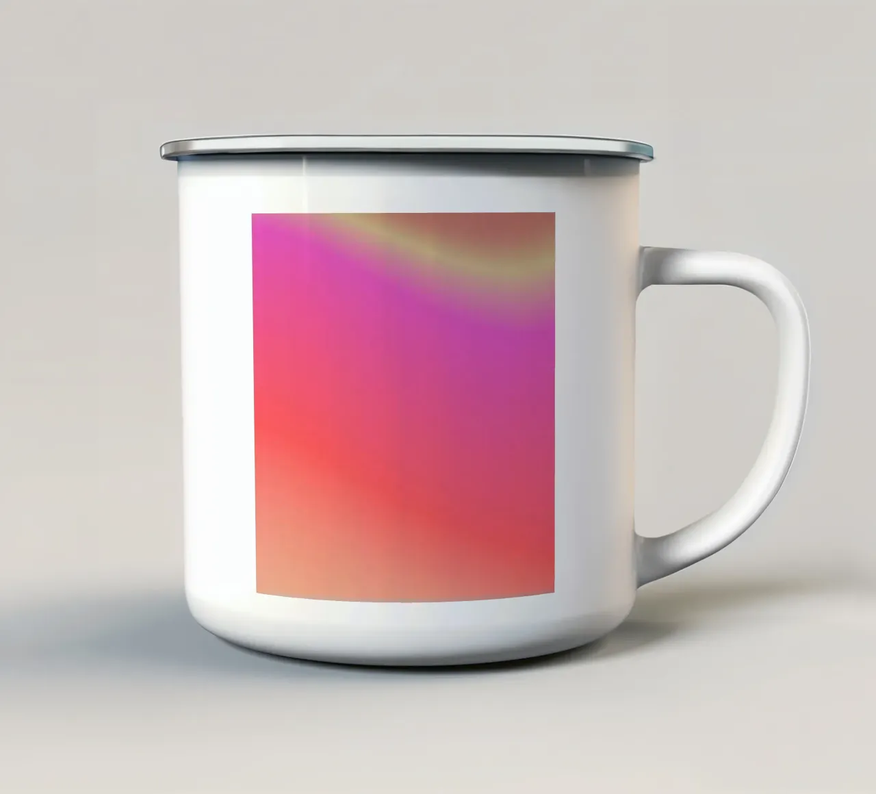 SUNLIGHT HEALS, REPAIRS & ELEVATES tazza in smalto da ÂME LIBRE STUDIO