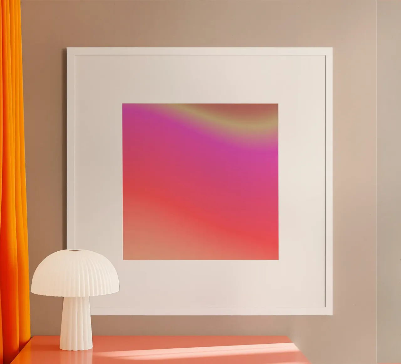 SUNLIGHT HEALS, REPAIRS & ELEVATES poster con telaio in alluminio da ÂME LIBRE STUDIO