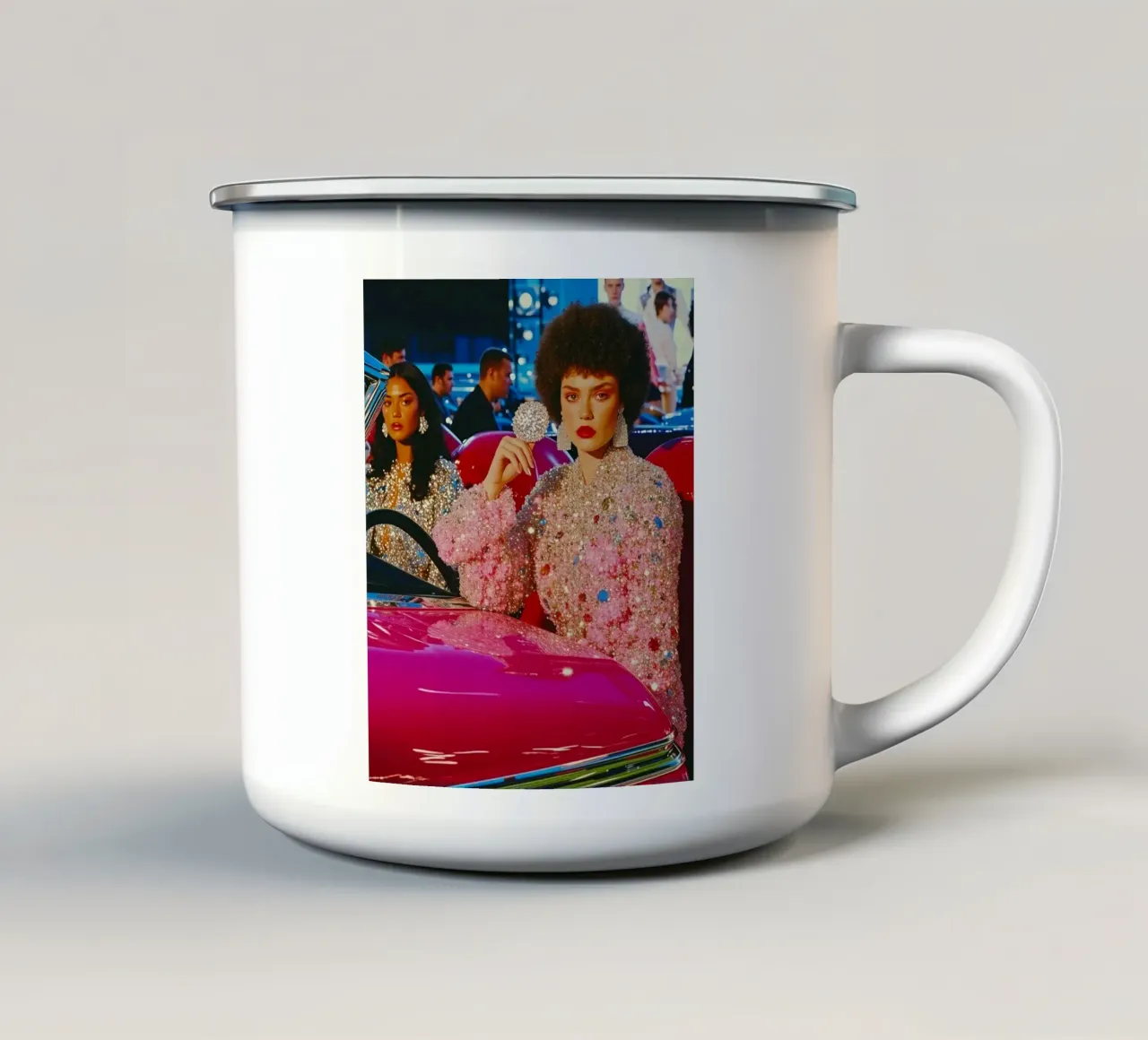 Dangerous women and diamonds tazza in smalto da heaventrain