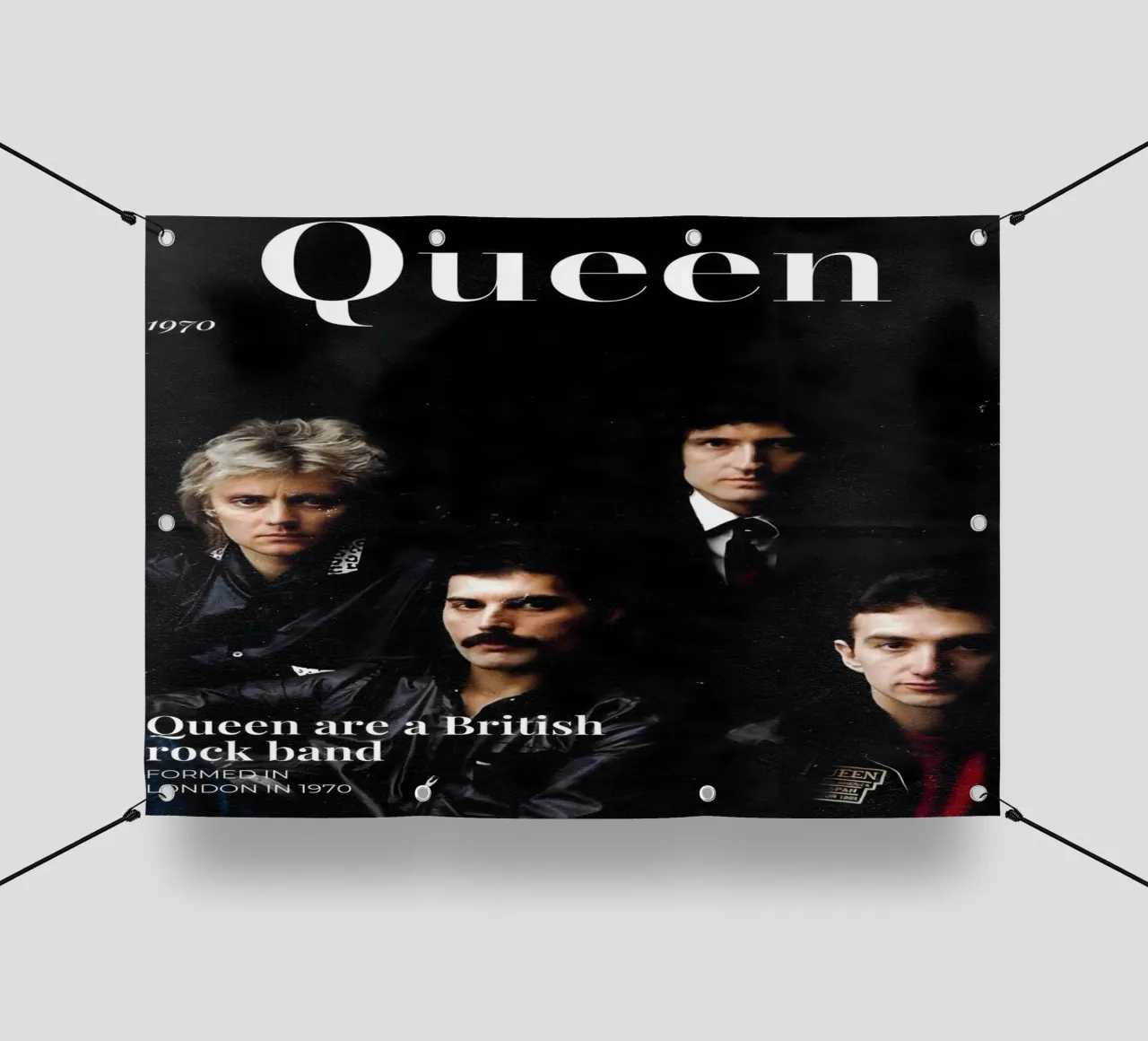 Queen telo in pvc da Low poly art