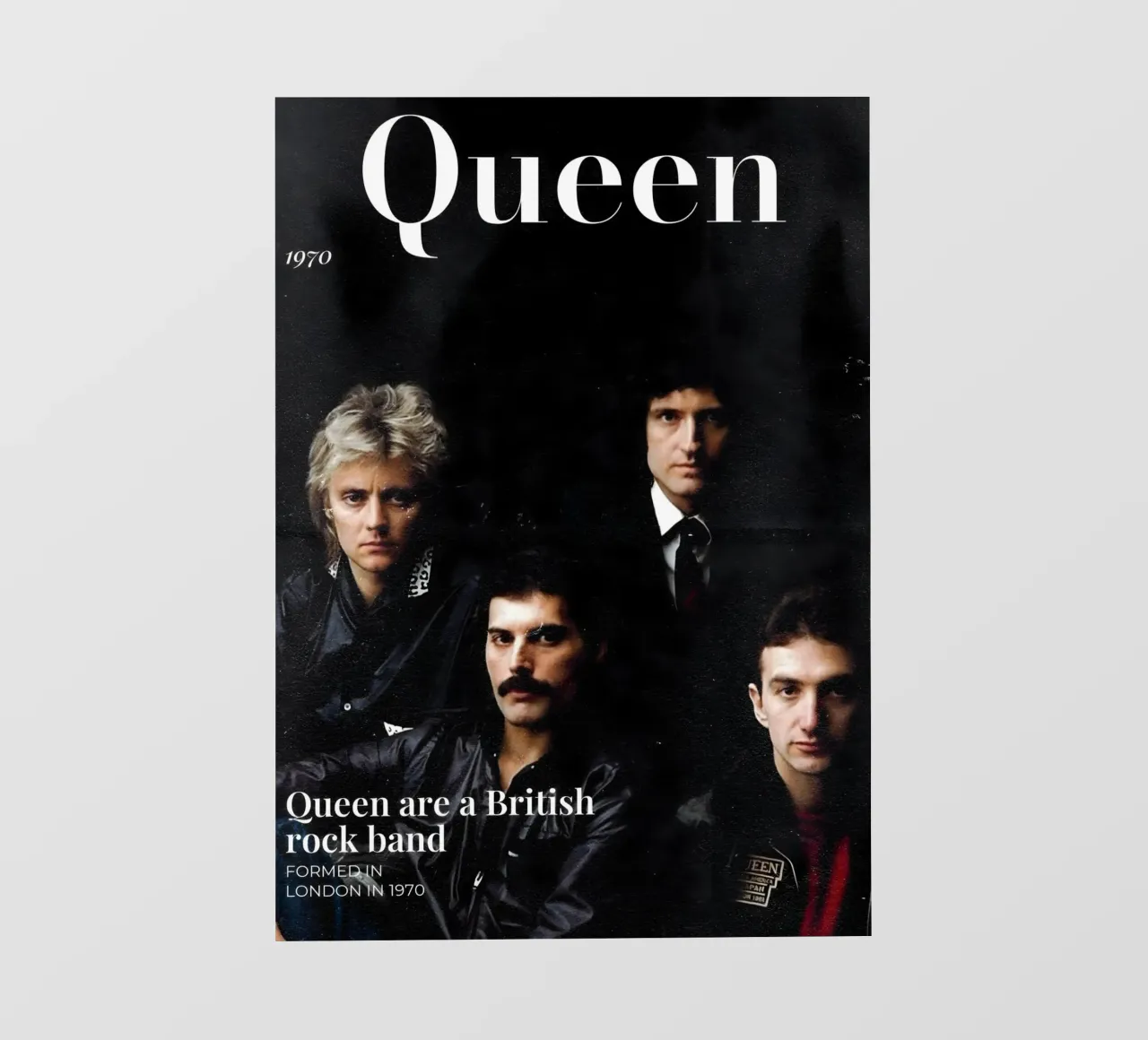 Queen telo in pvc da Low poly art