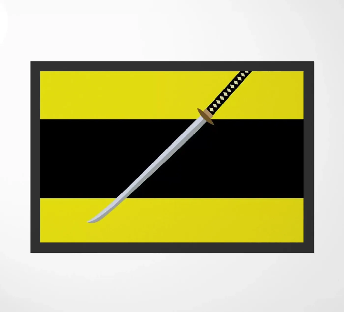 Bill doormat by Rafa Gomes