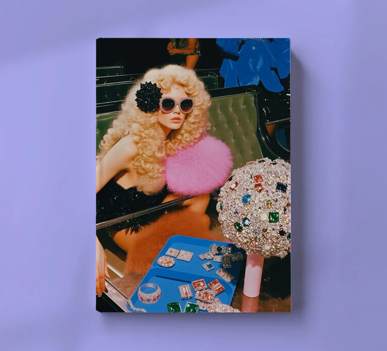 Glam and powerful woman notebook by heaventrain
