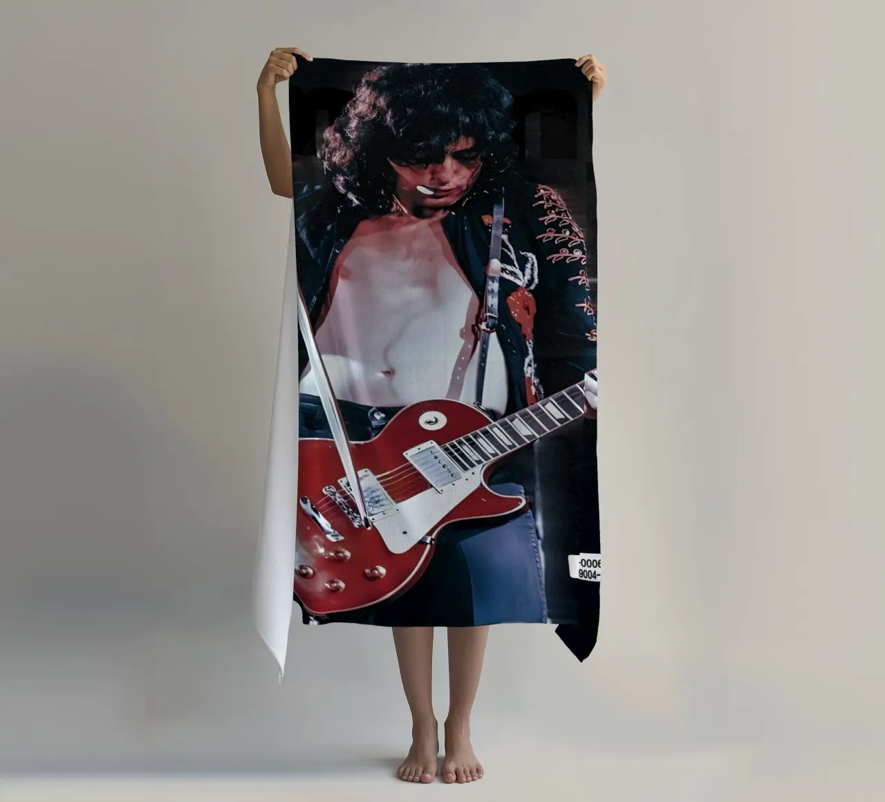 Jimmy Page telo mare da Low poly art