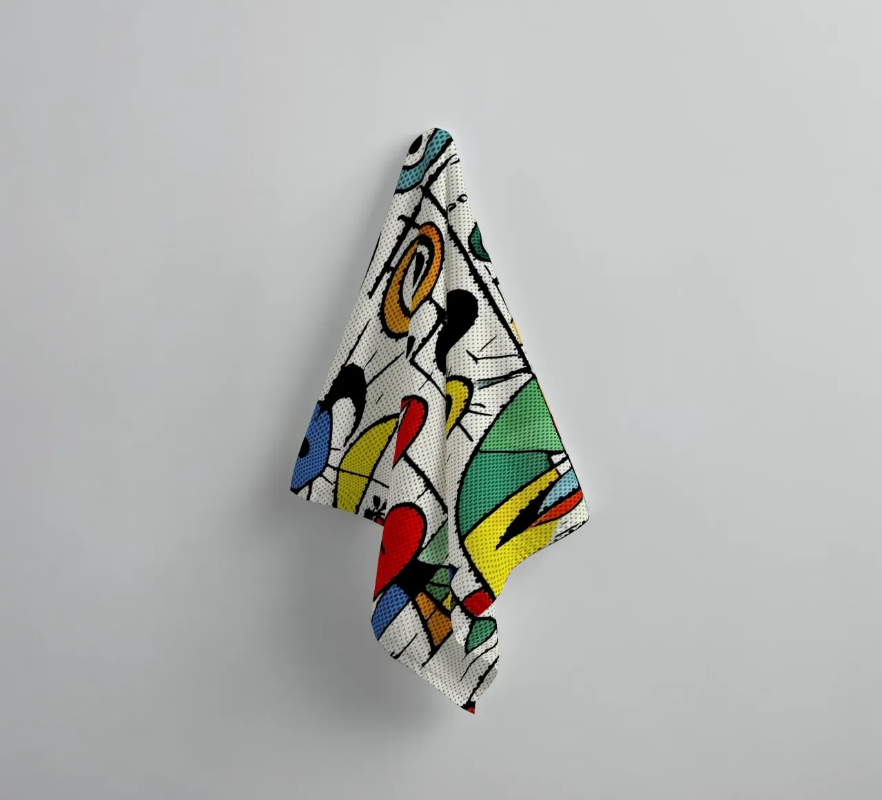 Hommage an J.M. #7 towel by ZAMART