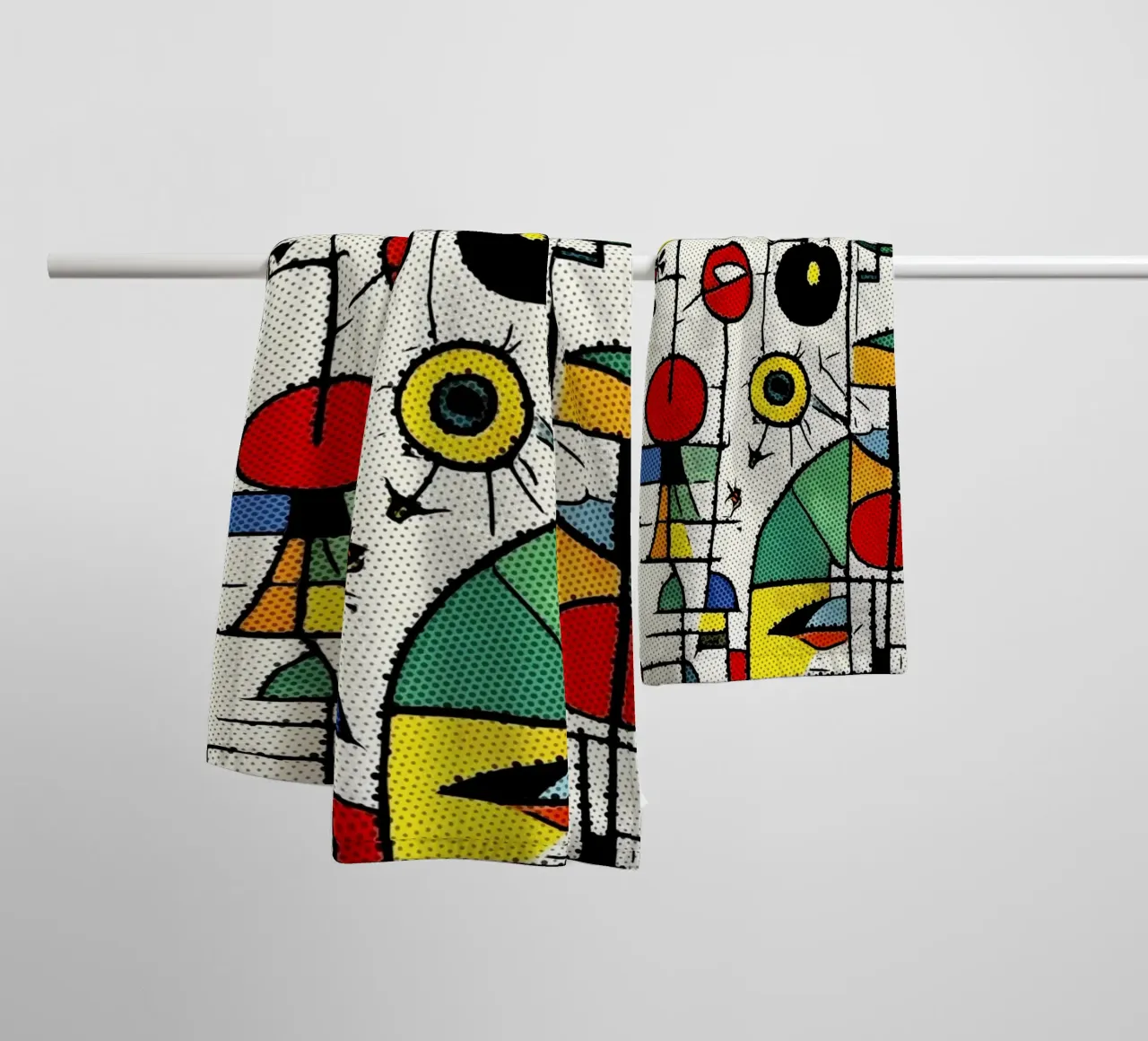Hommage an J.M. #7 towel by ZAMART