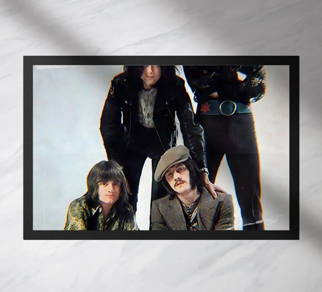 Led Zeppelin 1970s zerbino da Low poly art