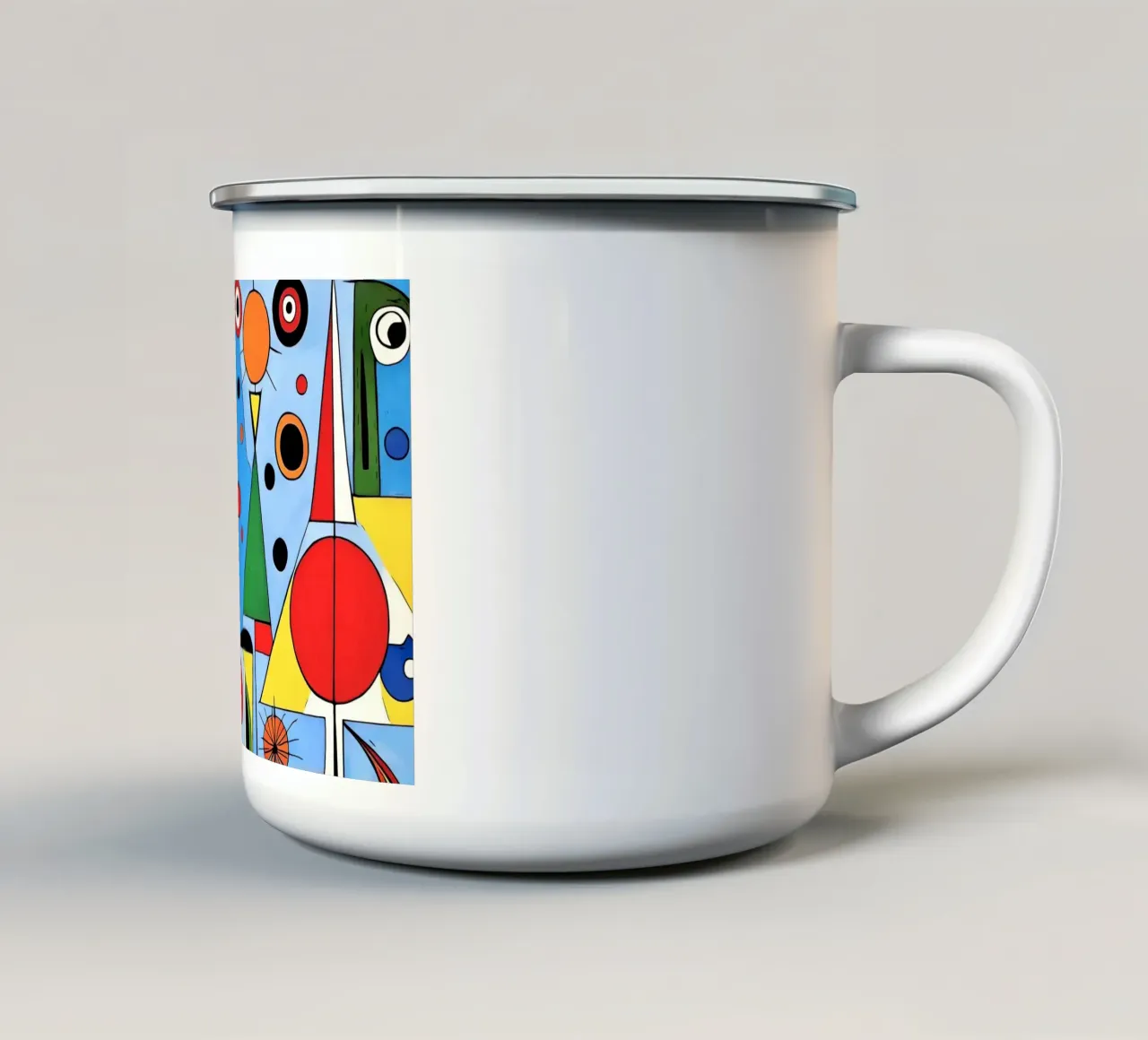 Hommage an J.M. #12 enamel mug by ZAMART