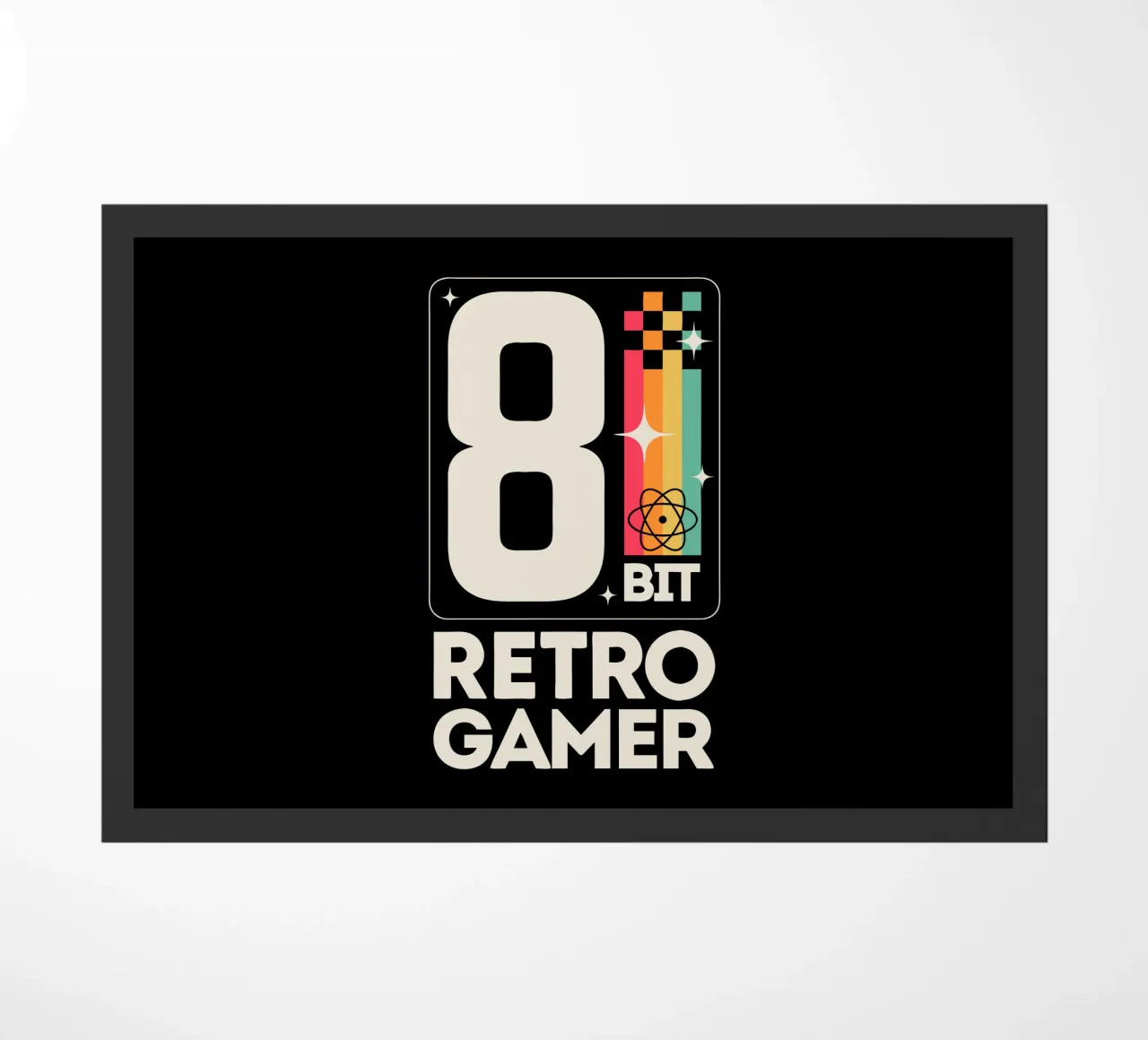 Retro Gamer Pixel 8 Bit - bianco zerbino da LM2Kone