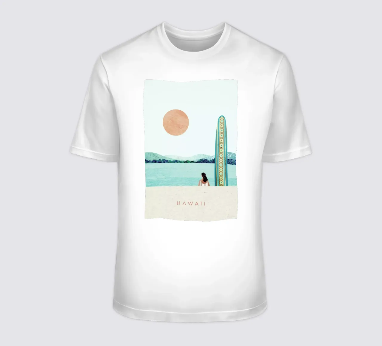 Hawaii II t-shirt da Henry Rivers