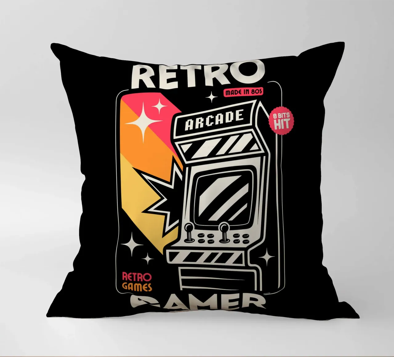 Retro Gamer - Gemaakt in de jaren 80 kussen van LM2KONE